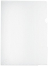 Sichthüllen A4 trans. m. Griffausstanzung Falken dokumentenecht PP-Folie genarbt