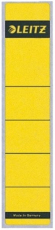 Rückenklebeschild kurz + schmal Leitz gelb (1643-00-15)