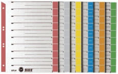 Trennblatt A4 grau 230g Leitz Kleinpack 240 x 300mm Karton gelb bedruckt