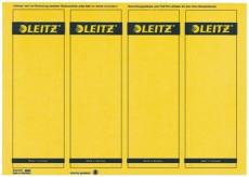 Rückenklebeschild kurz + breit Leitz gelb A4-Träger (1685-20-15)