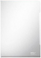 Sichthüllen A4 Kantenklebung PVC Leitz farblos (4153-00-03)