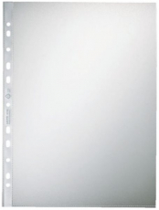 Prospekthüllen A4 0,07mm oben offen Leitz dokumentenecht PP-Folie genarbt