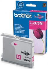 ORIGINAL Original Tinte Brother LC-970M, ca. 300 S., magenta