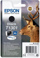 ORIGINAL Original Tinte Epson T1301, ca. 1.000 S., schwarz