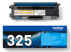 ORIGINAL Original Toner Brother TN-325C, ca. 3.500 S., cyan