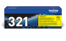 ORIGINAL Original Toner Brother TN-321Y, ca. 1.500 S., gelb