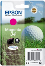ORIGINAL Original Tinte Epson T3463 / 34, ca. 300 S., magenta