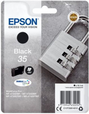 ORIGINAL Original Tinte Epson T3581 / 35, ca. 900 S., schwarz, MHD abgelaufen