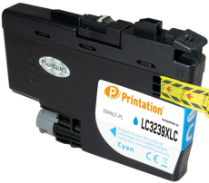 PRINTATION Printation Tinte ersetzt Brother LC-3239XLC, ca. 5.000 S., cyan
