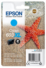 ORIGINAL Original Tinte Epson T03A240 / 603XL, ca. 350 S., cyan