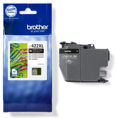 ORIGINAL Original Tinte Brother LC-422XLBK, ca. 3000 S., schwarz