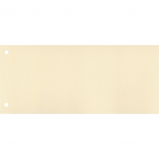 Trennstreifen 160g 105 x 240mm Karton gelocht, chamois