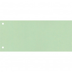 Trennstreifen 160g 105 x 240mm Karton gelocht, grün