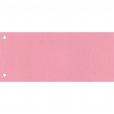 Trennstreifen 160g 105 x 240mm Karton gelocht, rosa