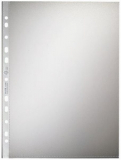 Prospekthüllen A4 0,07mm oben offen Leitz (4796-00-00) Multilochung, genarbt