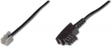 TAE Anschlusskabel, N-kodiert - deutsche Belegung, 3m