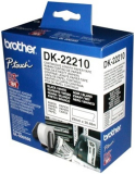 ORIGINAL Original Endlos-Etiketten Brother DK22210, 29mm x 30,48m, weiß