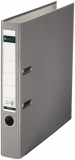 Ordner A4/5cm Plastiküberzug außen grau Leitz 1015 mit 180 Grad Hebelmechanik