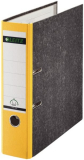 Ordner A4/8cm Pappe Standard gelb Leitz 1080 mit 180 Grad Hebelmechanik