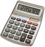 NEU Tischrechner Genie 540 10-stelliges LC-Display Solar und Batteriebetrieb