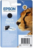 ORIGINAL Original Tinte Epson T0711, ca. 245 S., schwarz