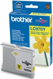 ORIGINAL Original Tinte Brother LC-970Y, ca. 300 S., gelb