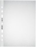 Prospekthüllen A5 Standard oben offen Herlitz 60my dokumentenecht