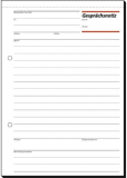 Formularblock Gesprächsnotiz A5 50 Blatt sigel