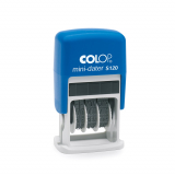COLOP Datumstempel mini-dater S120 1452000200 24mm Kunststoff blau