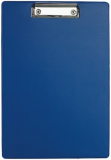 Klemmbrett A4 Alco blau mit abgerundeten Kanten