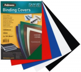 Deckblatt A4 Hochglanzkarton 250g weiß Fellowes