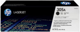 Original Toner HP 305A / CE410A, ca. 2.200 S., schwarz, im unschönen Karton