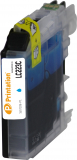 PRINTATION Printation Tinte ersetzt Brother LC-223C, ca. 550 S., cyan