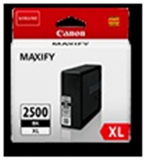 ORIGINAL Original Tinte Canon PGI-2500XLBK, ca. 2.500 S., schwarz