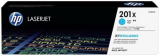 ORIGINAL Original Toner HP 201X / CF401X, ca. 2.300 S., cyan