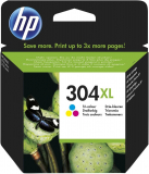 ORIGINAL Original Tinte HP 304XL / N9K07AE, ca. 300 S., farbig
