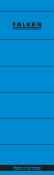 Rückenklebeschild kurz + breit blau Falken selbstklebend 60 x 190mm