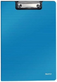 Klemmbrettmappe A4 Leitz Hellblau mit Deckel kunststoffüberzogen, abwaschbar