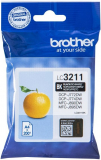 ORIGINAL Original Tinte Brother LC-3211BK, ca. 200 S., schwarz