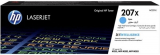 ORIGINAL Original Toner HP 207X / W2211X, ca. 2.450 S., cyan