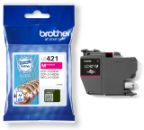 ORIGINAL Original Tinte Brother LC-421, ca. 200 S., magenta