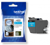 ORIGINAL Original Tinte Brother LC-422, ca. 550 S., cyan