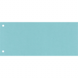 Trennstreifen 160g 105 x 240mm Karton gelocht, blau