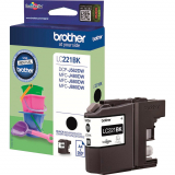 ORIGINAL Original Tinte Brother LC-221BK, ca. 260 S., schwarz, MHD abgelaufen