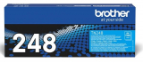 ORIGINAL Original Toner Brother TN-248C, ca. 1.000 S., cyan