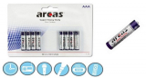 Batterien Arcas Super Heavy Duty, Micro/AAA/LR03 mit 1,5 V-160mAh - 8er-Packung!