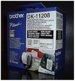 ORIGINAL Original Einzel-Etiketten Brother DK11208, 38mm x 90mm, 400 Stück, weiß,