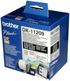 ORIGINAL Original Einzel-Etiketten Brother DK11209, 29mm x 62 mm, 800 Stück, weiß,