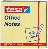 Haftnotizen 75 x 75mm tesa Office Notes gelb, 12 x 100 Blatt