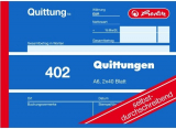 Formularblock Quittung A6 2x 40 Blatt selbstdurchschreibend Herlitz (Nr. 402)